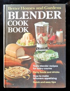 Blender Cook Book Better Homes & Gardens HC 1971 1st Edition 2nd Printing VG - Picture 1 of 5