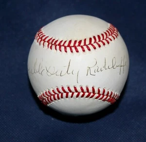 Negro League Double Duty Radcliffe signierter Baseball - Bild 1 von 6