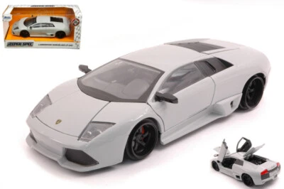 MODELLINO AUTO STATICO JADA LAMBORGHINI MURCIELAGO LP640 2017 GRIGIO SCALA 1:24 - Immagine 1 di 4