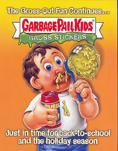 CUBO DE BASURA NIÑOS SERIE 3 2004 TOPPS FOLLETO PROMOCIONAL VENTA HOJA DE VENTA - Imagen 1 de 4