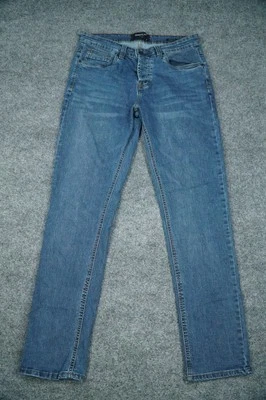 Kenneth Cole Jeans Mens 32x32 Blue Athletic Fit Button Fly Denim Classic Casual - Image 1 of 4