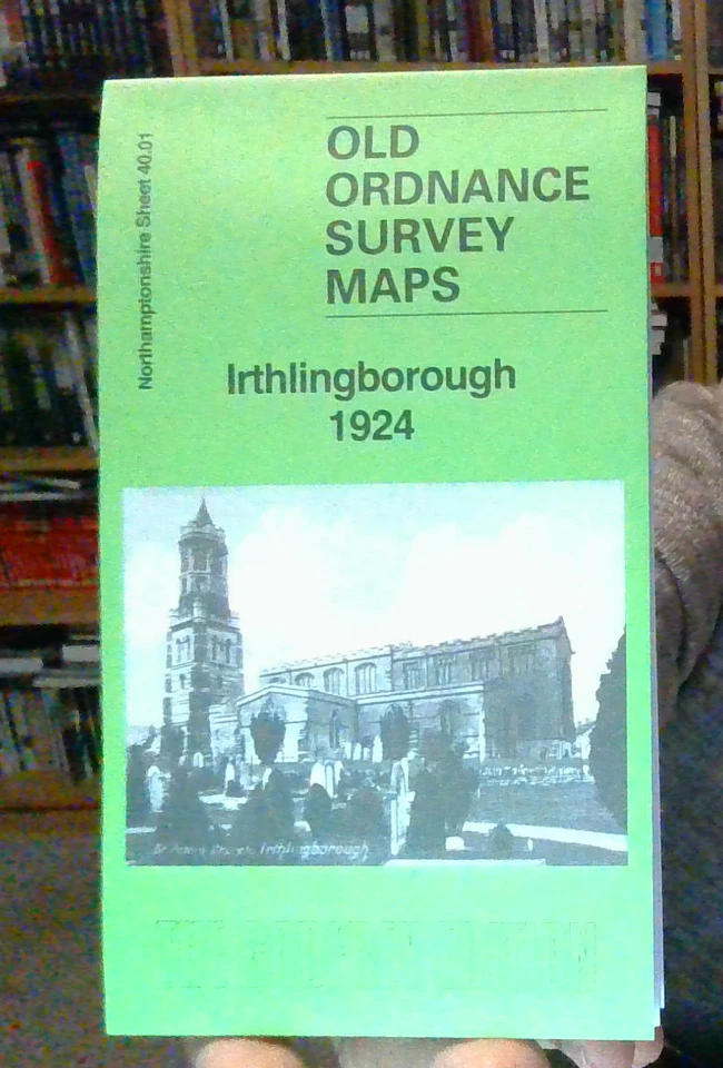 MAP OF IRTHLINGBOROUGH 1924 NORTHAMPTONSHIRE SHEET 40.01 - Image 1 of 1