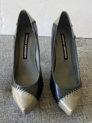 Zapatos para mujer Chinese Laundry, parche gris negro, talla 7,5 Foto 1 de 4