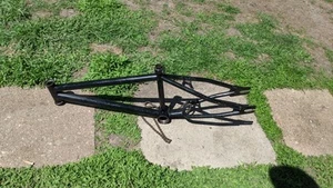 RETRO 1993 Ish Powerlite P28 BMX Frame Only 20in Nice Black - Picture 1 of 12