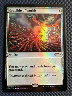 MTG Crucible of Worlds - Unique and Miscellaneous Promos (UMP) NM Foil - Image 1 of 2