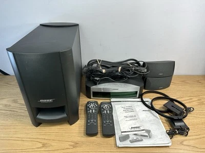 Bose AV3-2-1 II Media Center Speaker System With Remote + Cords Tested - Image 1 of 4