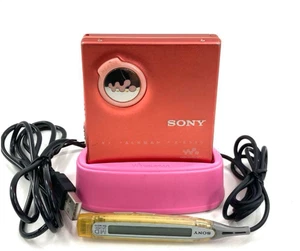 Sony MD WALKMAN MZ-E510 MiniDisc Player MDLP USB Power Ladeschale getestet - Bild 1 von 24