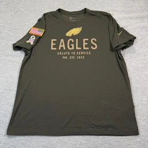 Philadelphia Eagles Salute to Service Sideline Nike Men XXL Green - Picture 1 of 5