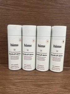 (4 Pack) Hims Anti-Dandruff Shampoo Dandruff Detox Hair 190mL Evergreen Mint NEW - Imagen 1 de 3