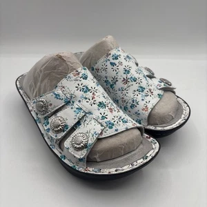 Algeria LEATHER ADJUSTABLE SLIDE SANDALS-JULEE Women’s Size EU 37 US 6.5 - Picture 1 of 19