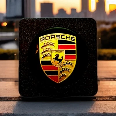porsche Hitch Cover Cayenne macan cayman taycan panamera Trailer Plug LOCKABLE - Image 1 of 3