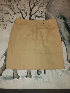 Damenrock Größe 12 Khaki Farbe Bleistift Arbeit bis Wochenende - Bild 1 von 8