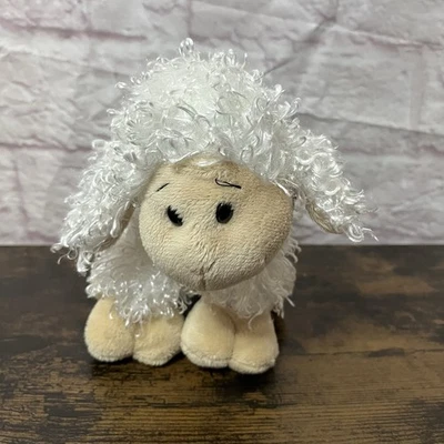 Peluche Ganz Webkinz Cordero Rizado 7” Coleccionable — Sin Código Foto 1 de 4