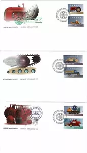 CANADA 1995 HISTORIC AUTOMOBILES SET OF 6 ON 3 x OFFICIAL FIRST DAY COVERS FDC - Picture 1 of 1