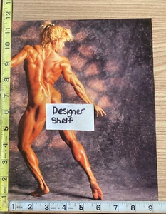 Debbie Muggli Bodybuilder Back Pose Scene Book Photograph - Picture 1 of 1
