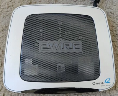 Qwest 2Wire Wireless Modem Router Gateway DSL 2700HG-D w/ Adapter - Image 1 of 4