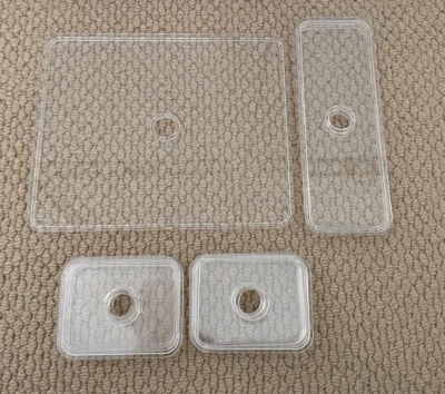 BUNDLE - 11 x IKEA VISSLAÅN - Storeage box clear Lids ONLY - BRAND NEW - Image 1 of 4