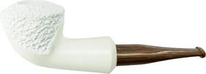 Block Meerschaum Pfeife XL / Dublin graviert / Maß-Etui / 9 mm - Picture 1 of 1