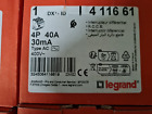 LEGRAND 411661  DX3 ID 4P 40A  30mA-AC  Interrupteur Différentiel  Type AC
