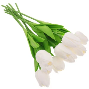 10 Pcs Simulation Tulpe Braut Mutter Simulierter Tulpenstrauß Blumendekoration - Bild 1 von 12