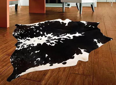 100% Original Kuhfell Teppich Bereich Skin Leder 22.96 Sq.feet (147cmx145cm - Bild 1 von 3