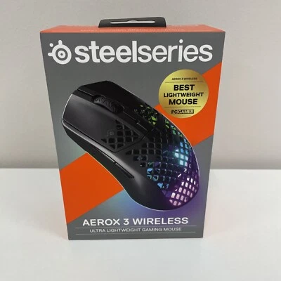 Aerox 3 Wireless Mouse Onyx - New & Sealed T18-69 - Image 1 of 4