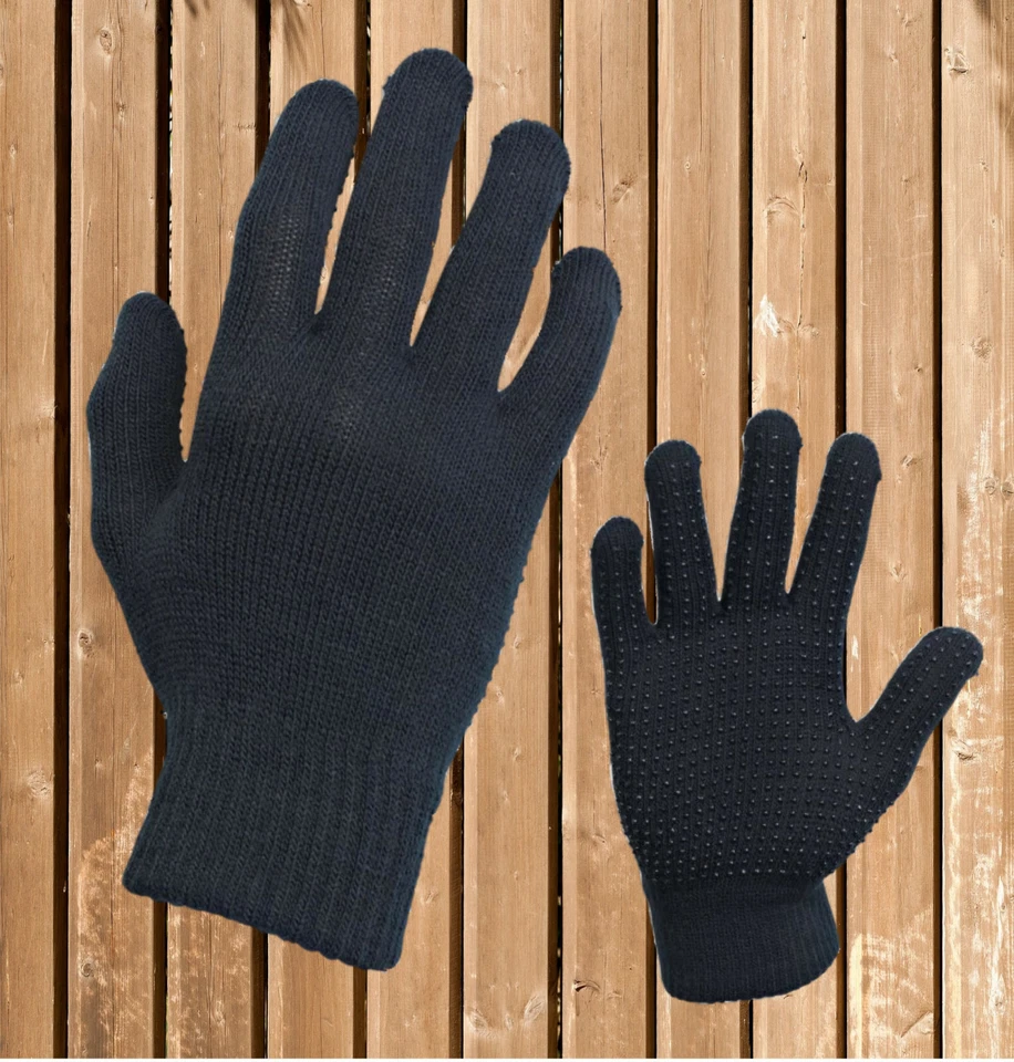 Busse Reithandschuhe MAGIC, Strickhandschuh mit Noppen, dünner Reit-Handschuh - Bild 1 von 1