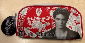 Twilight saga Eclipse Team Edward Tribal Makeup Pencil Accessory Case Zip Bag - Picture 1 of 12
