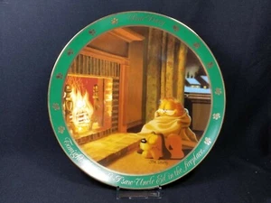 Vintage 1990 Jim Davis/Garfield Dear Diary Plate, #4 "Uncle Ed" New in Box w/COA - Picture 1 of 9