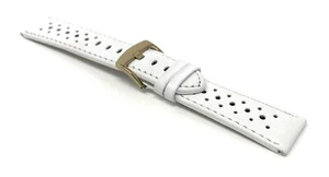 Bandini Watch Band, Leather GT Rally Strap, 14 Colors 18mm - 24mm Extra Long Too - Picture 1 of 96