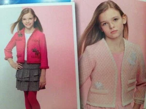 Simplicity Sewing Pattern 1548 Girls Childs Jacket Top Skirt Size 8-16 UC - Picture 1 of 3