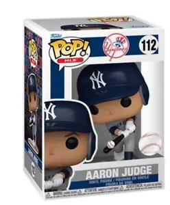 MLB Yankees Aaron Judge (Fuera) Funko Pop! Figura Vinilo #112 - Imagen 1 de 2