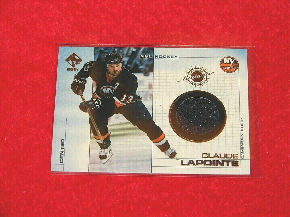 CLAUDE LAPOINTE ISLANDERS 2000-01 PRIVATE STOCK GAME GEAR JERSEY #70 (H-665) - Image 1 of 1