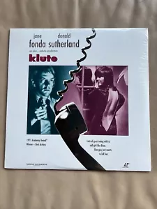 KLUTE Laserdisc LD wide screen NEW SEALED Jane Fonda Donald Sutherland - Picture 1 of 2