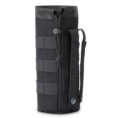 Tactical Molle Water Bottle Bag Military Outdoor Hiking Belt Holder Kettle Pouch - Image 1 of 4