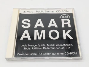 CD-ROM AMIGA CDTV / CD32 / AMIGA CD - SAAR 1-630 AMOK 1-97 domaine public - Photo 1/4