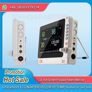 Monitor de signos vitales portátil de 10 pulgadas y 6 parámetros - Imagen 1 de 11