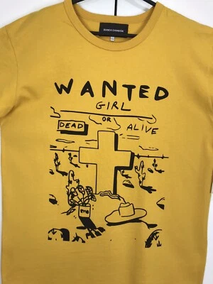 NUEVO CON ETIQUETAS CAMISETA BIANCA CHANDON 100% ALGODÓN BUSCADA NIÑO/NIÑA MUERTO O VIVO TALLA XXL Foto 1 de 4