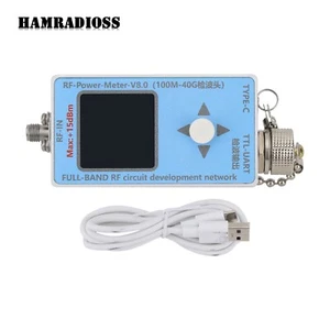 V8.0 40GHz Banda Ultra Ancha Microondas RF Medidor de Potencia Pantalla TFT con Cable - Imagen 1 de 6