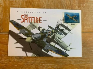 GAMBIA 1996 FDC AVIATION WW2 SPITFIRE MK XII FIRST GRIFFON ENGINE - Picture 1 of 1