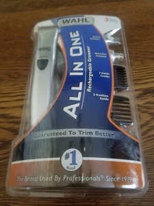 Wahl All In One Rechargeable Groomer, 15 pieces, 9865-3501, New Sealed Orig Box - Picture 1 of 3