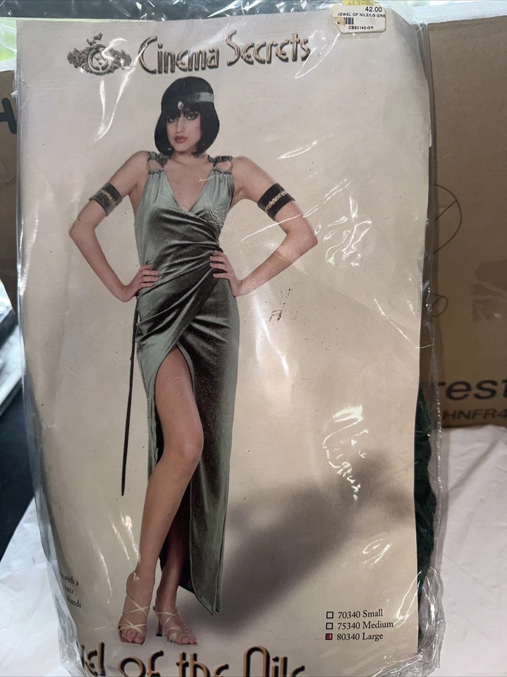 NUEVO Disfraz Mujer Joya del Nilo Talla Grande HA258 Foto 1 de 1