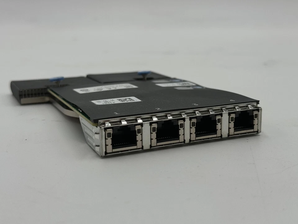 Dell QLogic QL41164 Quad-Port 10GbE RJ-45 Ethernet Network Daughter Card X1TD1 - Image 1 of 4