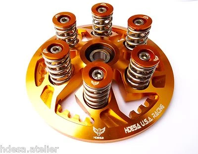 DUCATI Clutch Pressure Plate-Spring-Collar KIT GOLD ANODIZED most 6 SPEED DRY - Image 1 of 3