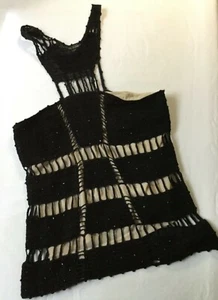 Basix ll (Sample) Women’s Beaded Lined Top - Black - Size Small - NOW ON SALE! - Picture 1 of 12