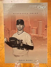 Brad Radke, 2005 Donruss Studio #177, Minnesota Twins