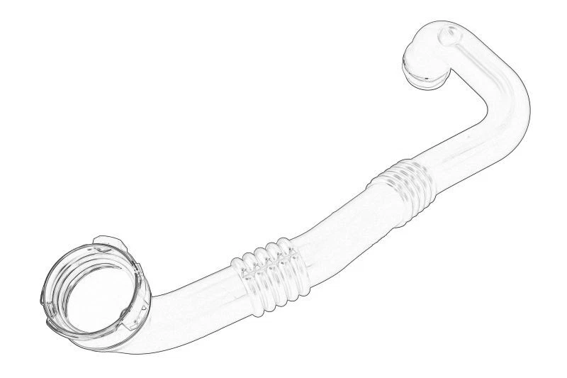 OE RENAULT Luftansaugrohr 14 46 049 65R für NISSAN NV400, OPEL MOVANO B, RENAULT - Bild 1 von 1