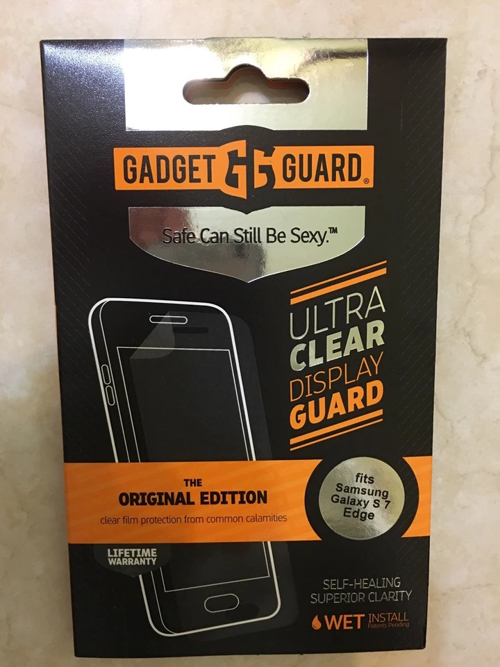 Protector de pantalla Gadget Guard PELÍCULA para Samsung Galaxy S7 Edge - Edición Original Foto 1 de 4