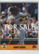 PHOTO Barry Bonds Pittsburgh Pirates (8 X 10) Line Drive Color Photograph (NEW)