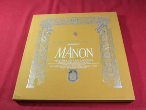 Massenet MANON Los Angeles Monteux - Angel AB 9155-C Japan 3 LP-Box sehr gut - Bild 1 von 5